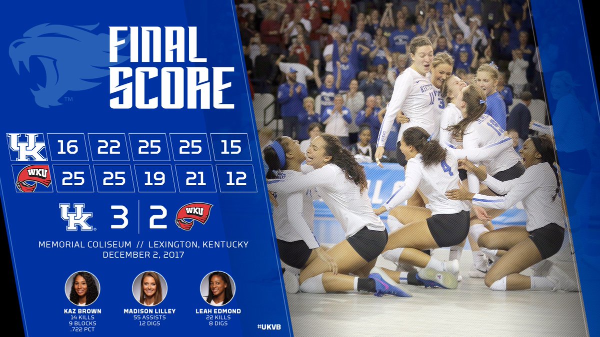 WATCH Relive Kentucky volleyballâ€™s HUGE comeback victory against WKU