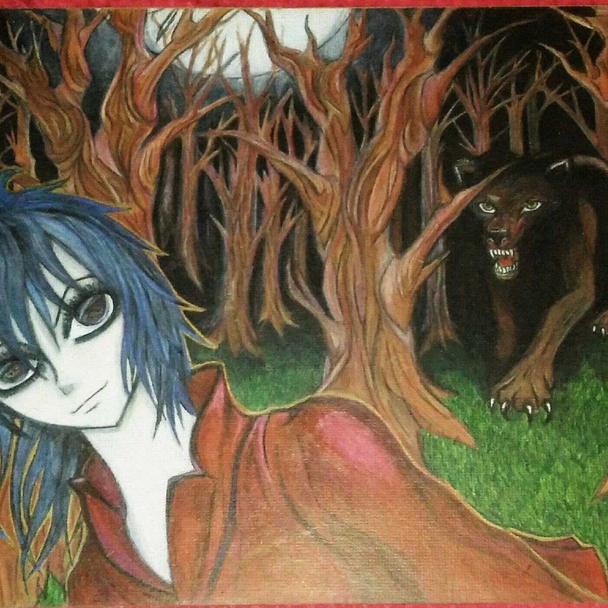 DnrgGraphics's tweet image. Little red and the big bad wolf