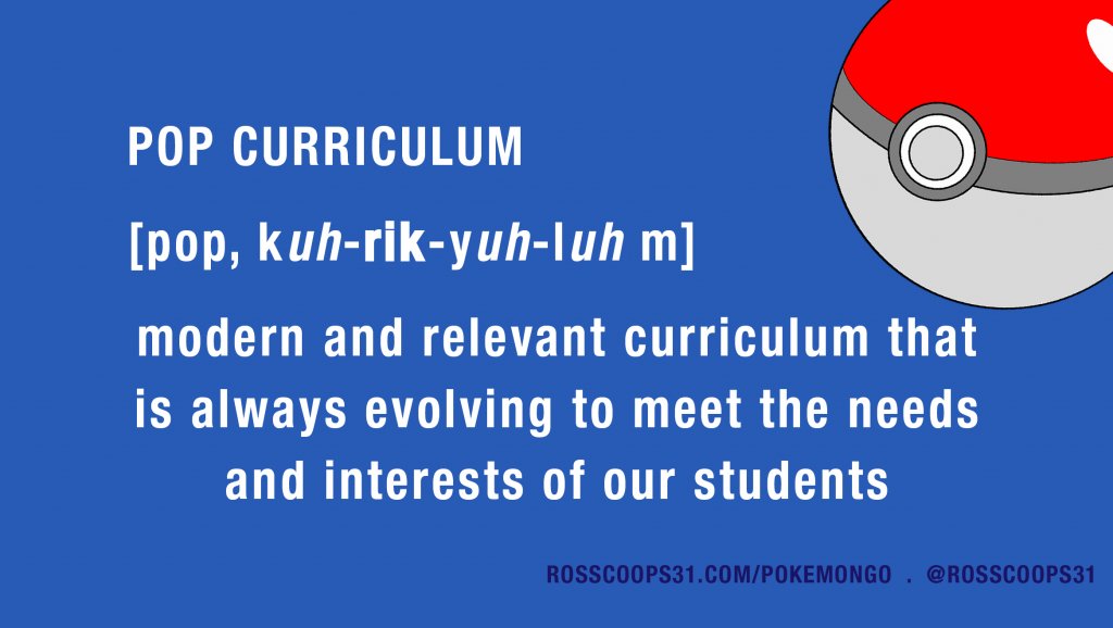RossCoops31's tweet photo. Pokémon Go, One Quick Thought… #education #satchat #nt2chat https://t.co/eXO6iiHTwg https://t.co/NXZJBKDWS0