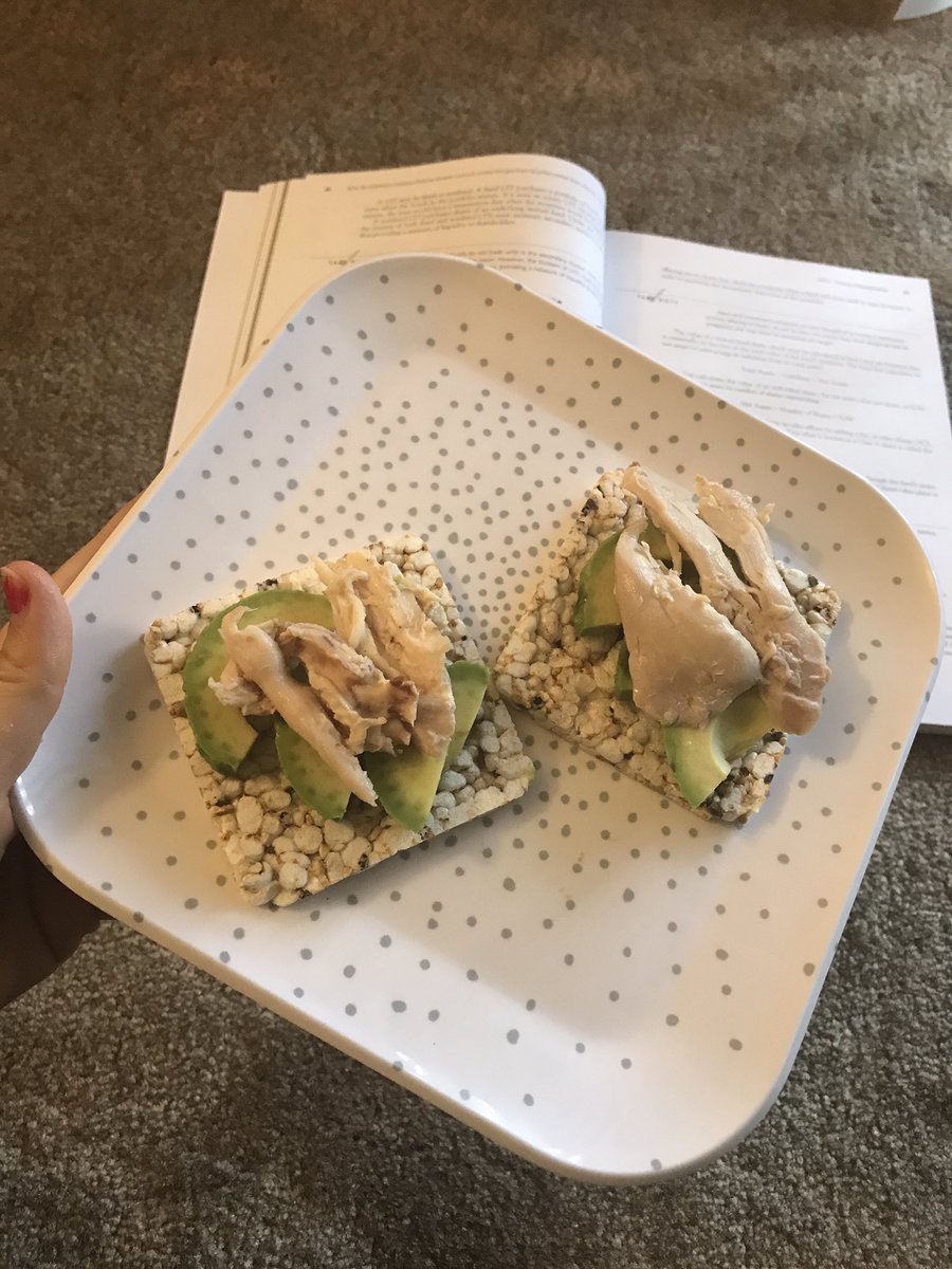 Study session and rice cakes! #healthy #study