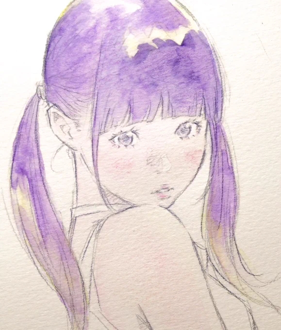 水彩画も試したいが、仕事でその時間もなく…? 