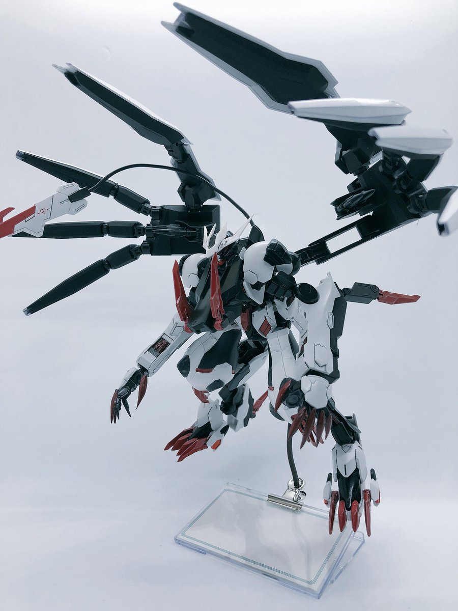 T Self プラモの押し入れ Sur Twitter 久々の改造完成品 ガンダムバルバトスカラミティ