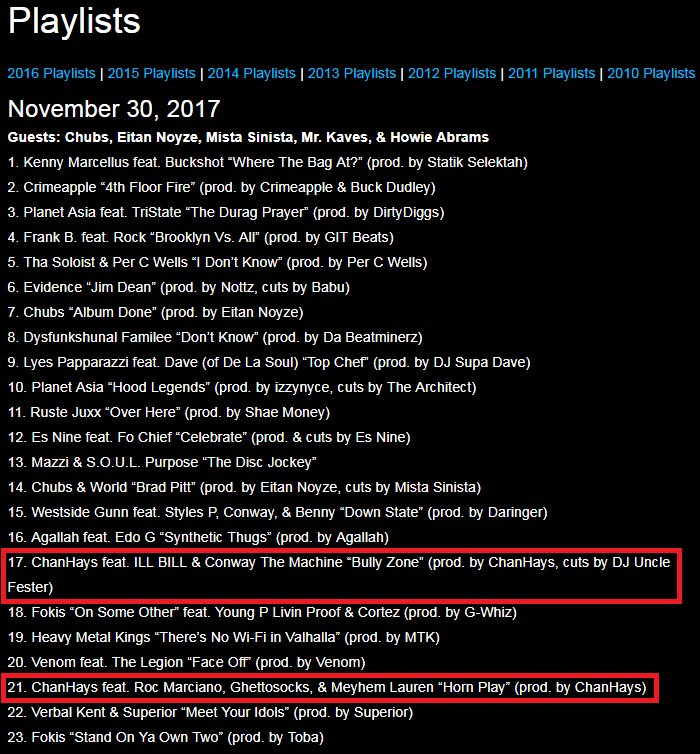 tinderboxmusic's tweet photo. Big thanks to @ItsDJEclipse and @djriznyc for spinning 2 cuts off @TheChanHays new album #Here on @RapIsOuttaCntrl this week on @HipHopNation on @SIRIUSXM! #BullyZone #HornPlay #HipHop #Radio https://t.co/ESb9r0TsDC https://t.co/YM1Y1I5iNq