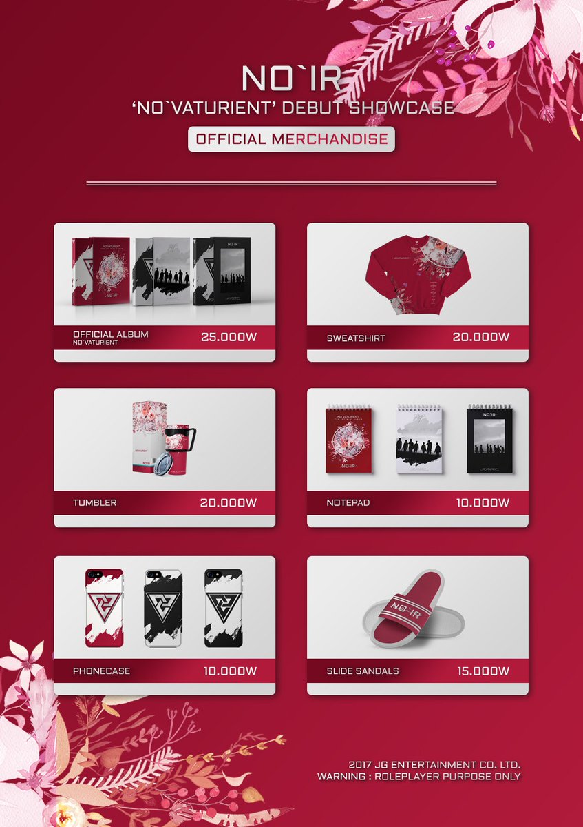 JGEntStore's tweet photo. — NO`1R / NO`IR —
OFFICIAL MERCHANDISE
OPEN : NOW

#NOIR #NOVATURIENT https://t.co/hNPm7vi6Ni