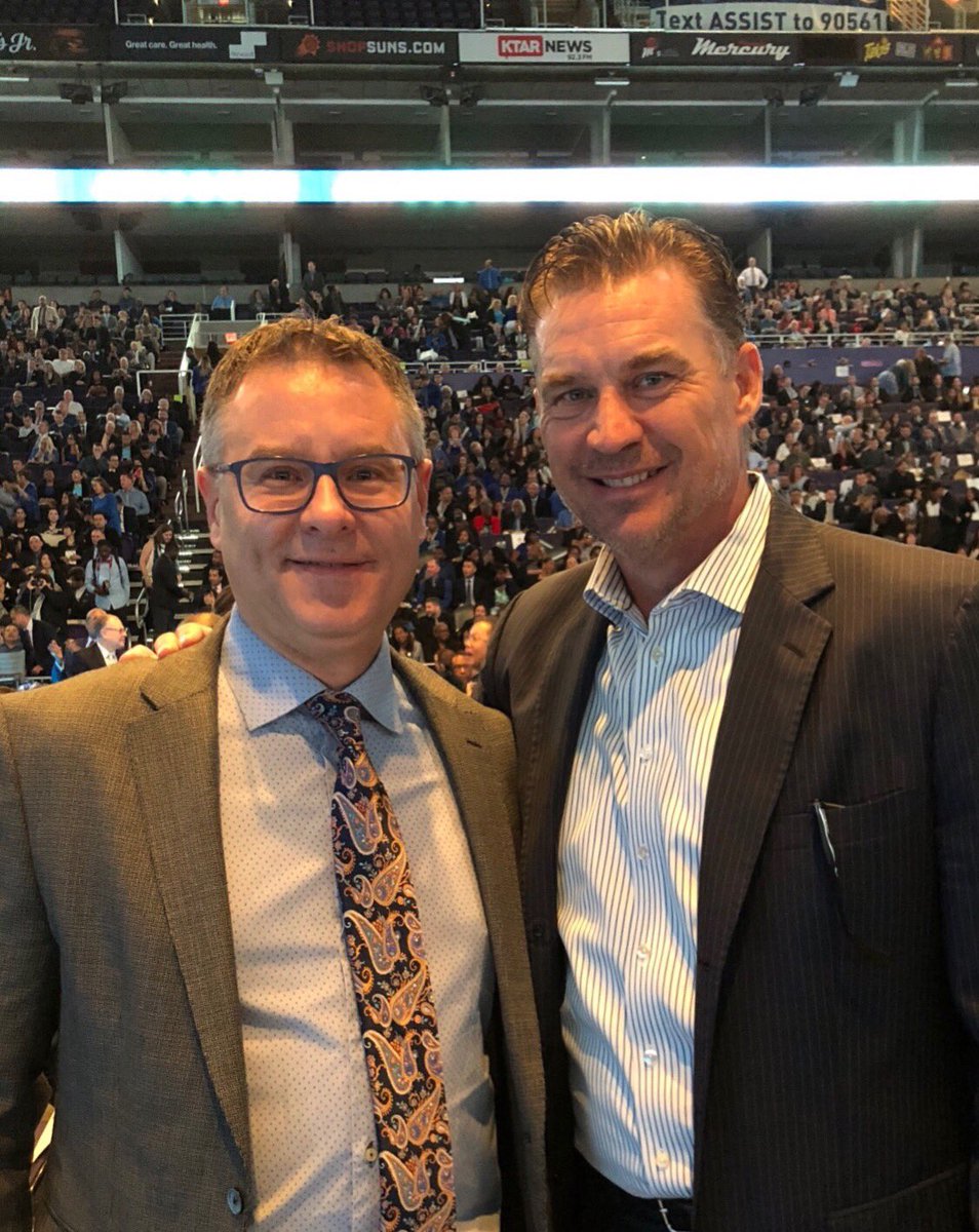 I got to meet Todd Stottlemyre today.  He has 3 Major League Championship rings and two of them were with the Toronto Blue Jays.  He has an amazing story about his transition from professional sports into what he is doing now.  #ACNPHX17