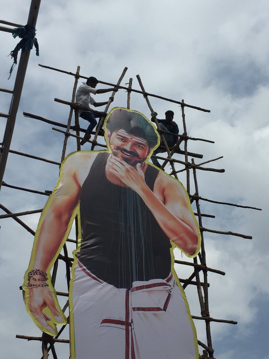 behindwoods's tweet photo. #Mersal50atRohini https://t.co/lUOLOukbo2