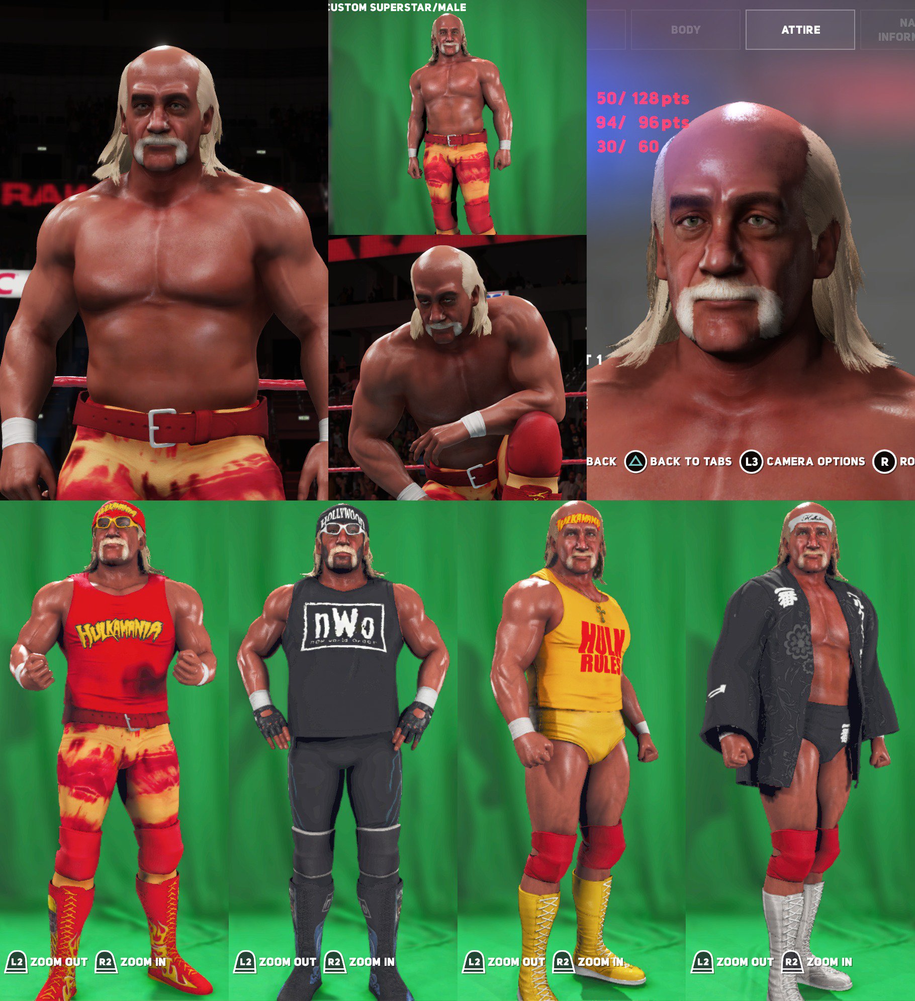 RyeeDee86 on Twitter: "Hey @WWEgames fans, @HulkHogan caw is now available  on CC. You can download by searching #RYEEDEE as a search tag. Enjoy. 👍  #WWE2K18 @OfficialCAWsWS @TheSDHotel @SmackNetwork #PS4share  #GiveCAWCreatorsAChance https://t.co ...