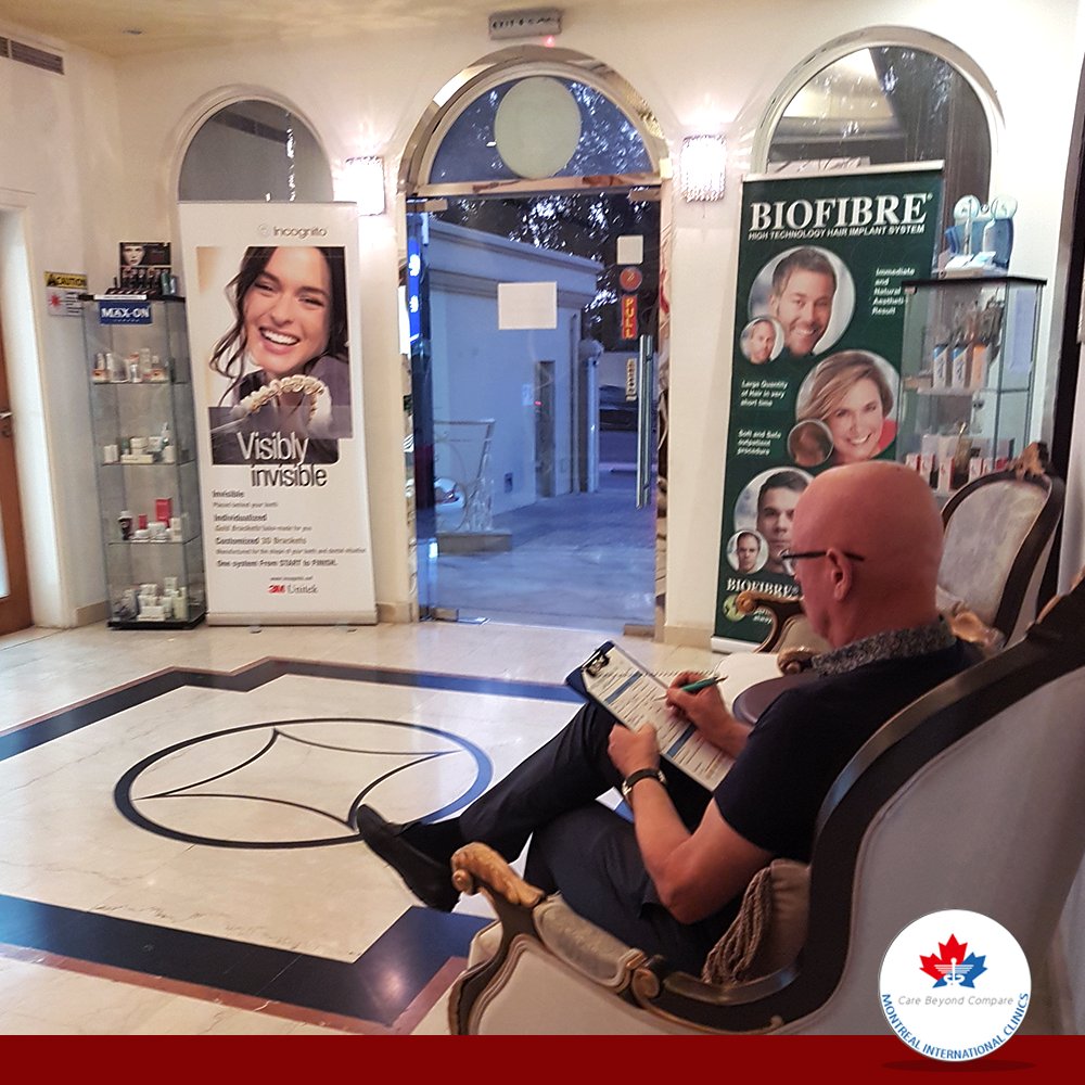 MontrealClinics's tweet photo. Standing at the reception, hastily filling out 500 different forms? Sit back in a hassle-free, comfortable experience while waiting for your appointment.  

#MontrealIntClinic #CareBeyoundCompare #Dentistry #NeuroSpinal #Dermatology #PlasticSurgery #MyDubai https://t.co/dDM20QxUJK