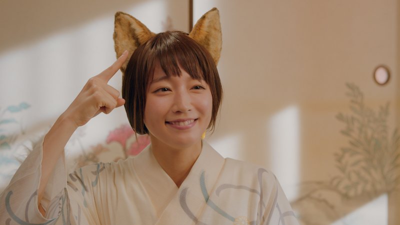 ちひろ M 1見よったらどん兵衛のcmめちゃ流れてて吉岡里帆ぎつね拝みまくった 新垣結衣と本田翼と広末涼子足して３で割った感じ えぐい かわいい 尊い かわいい 正義 あと星野源はどん兵衛で首吊ってしね