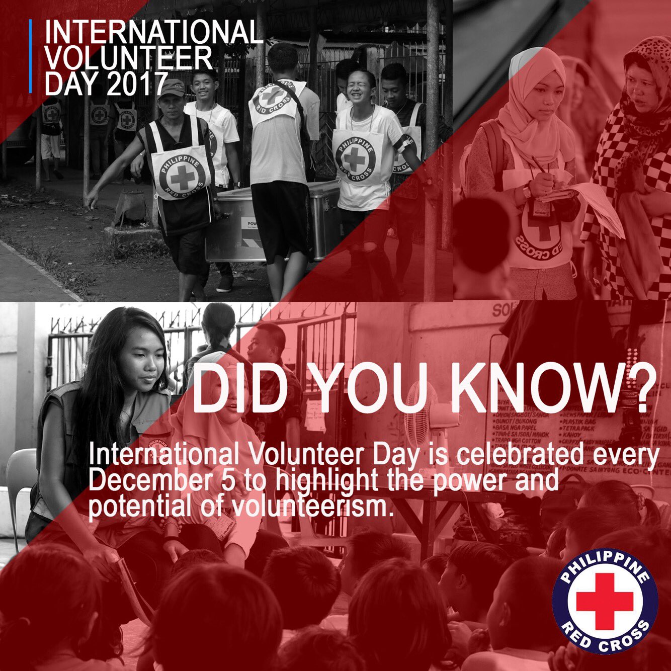 Philippine Red Cross On Twitter Did You Know International Volunteer