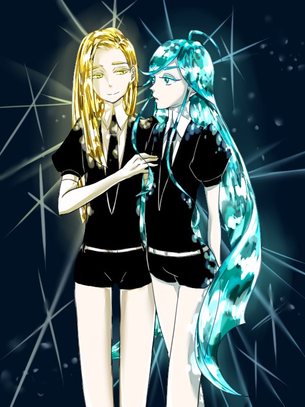 ありた クリソベリルとアレキサンドライト 宝石の国 ありた クリソベリルとアレキサンドライト 宝石の国