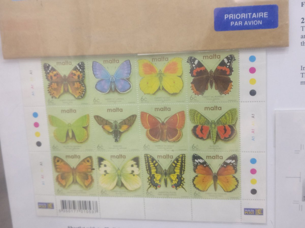 chemingineer's tweet photo. #INPEX2017 
#Butterflies on #Stamps https://t.co/QVqrKBTxeT