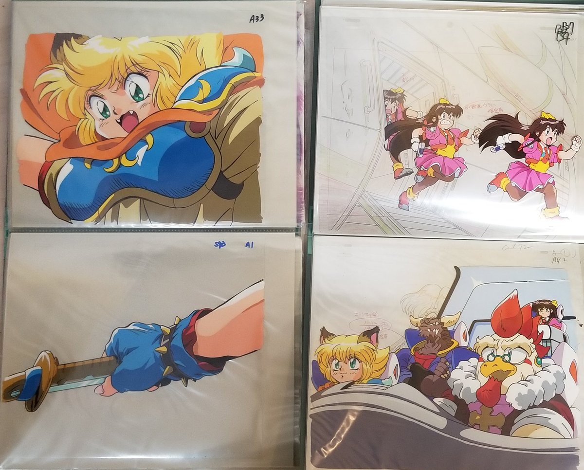 「クライムクラッカーズ」OPセル画 ムービーパートは、まだセルアニメでした♪ #プレイステーションの日