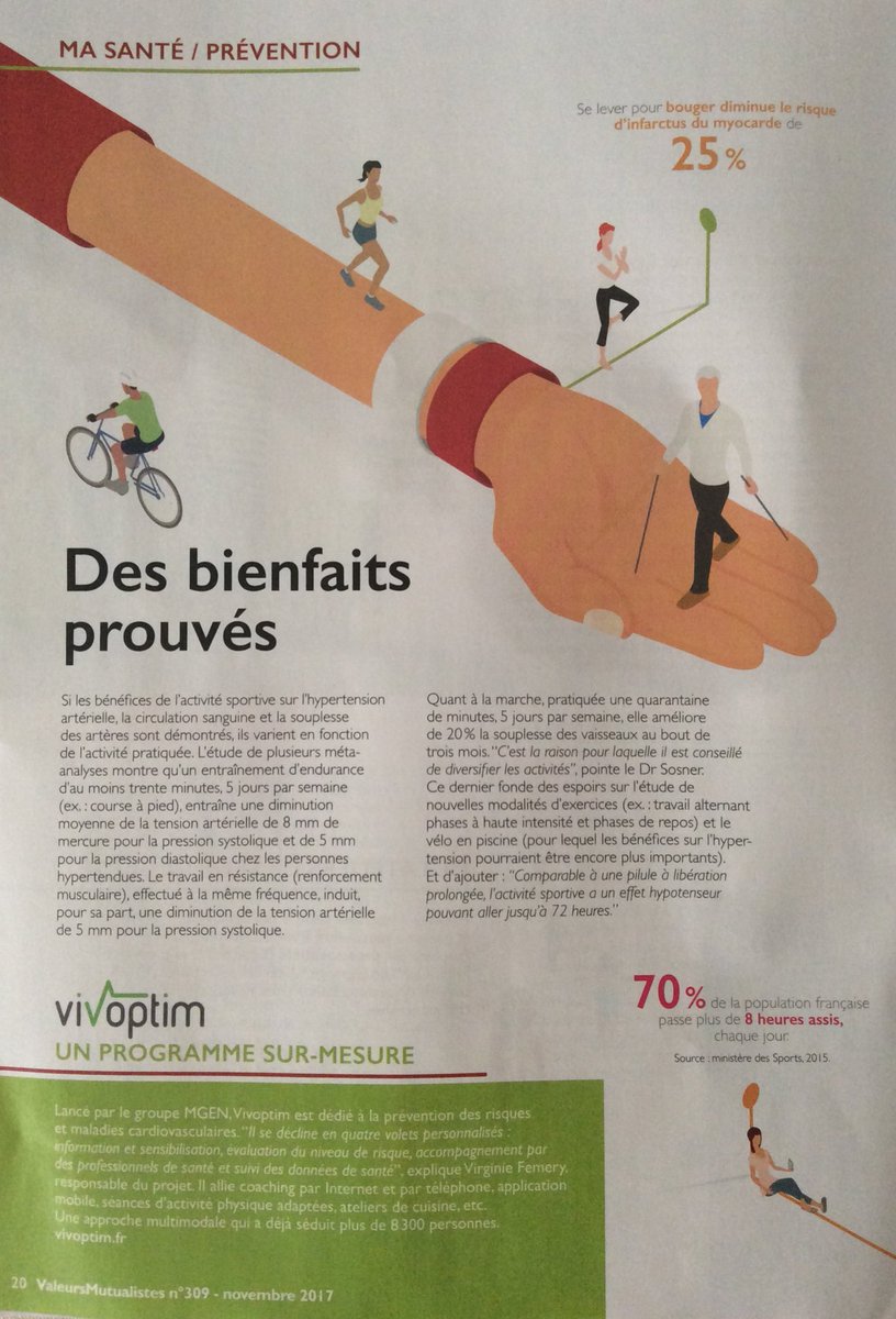 Chaudru_'s tweet photo. L'activité physique et sportive, atout ❤️, explications de F.Carré professeur en physiologie cardiovasculaire @CHURennes , cardiologue et médecin du sport #RCV #vivoptim https://t.co/UQsHnmnJ8K