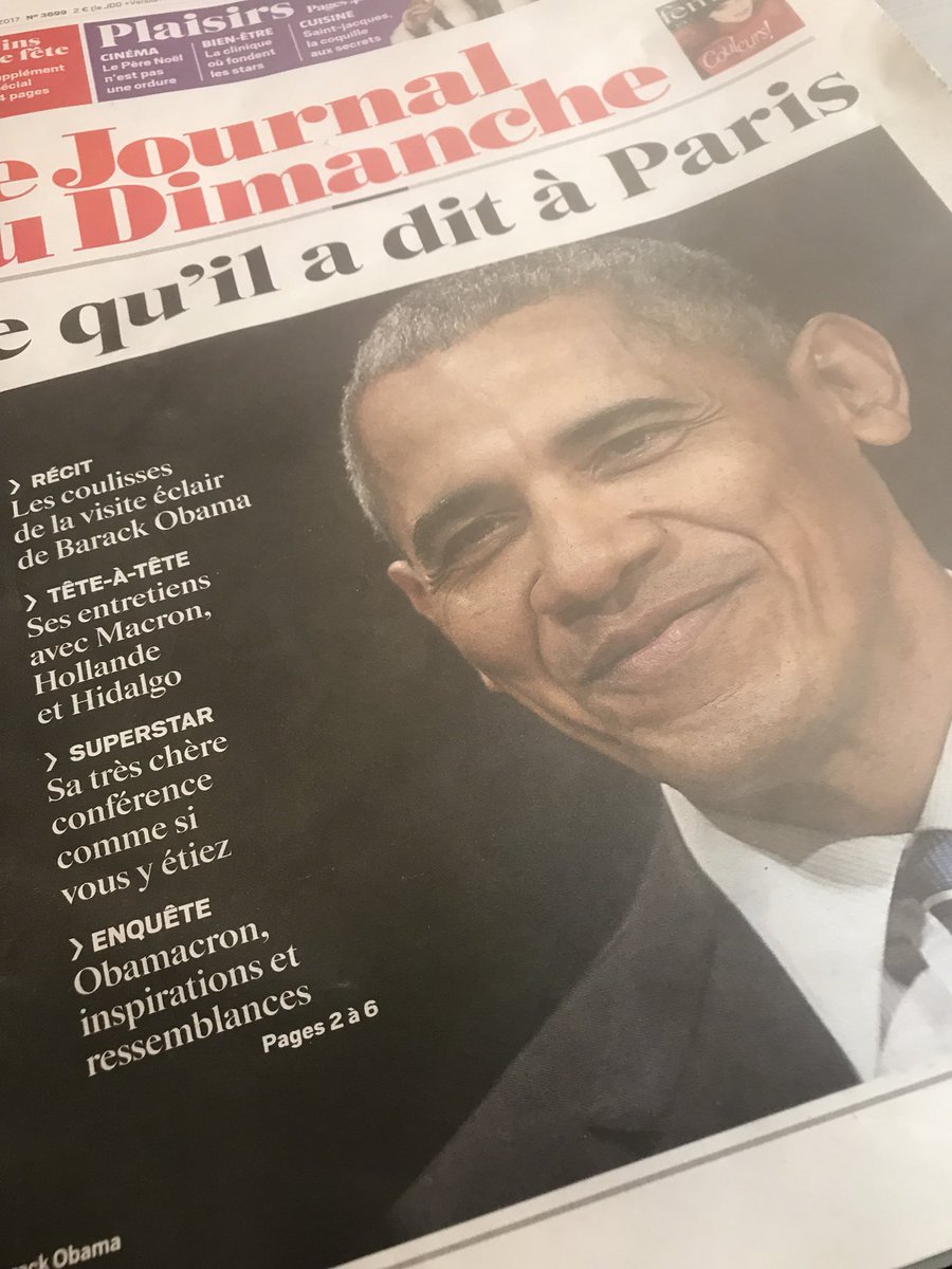 jeromegodefroy's tweet photo. Dites-moi, @leJDD, 4 pages (plus la une) sur un ancien président en visite privée, ça fait quand même beaucoup, non ?
#obamania https://t.co/3NDRvWSmDk