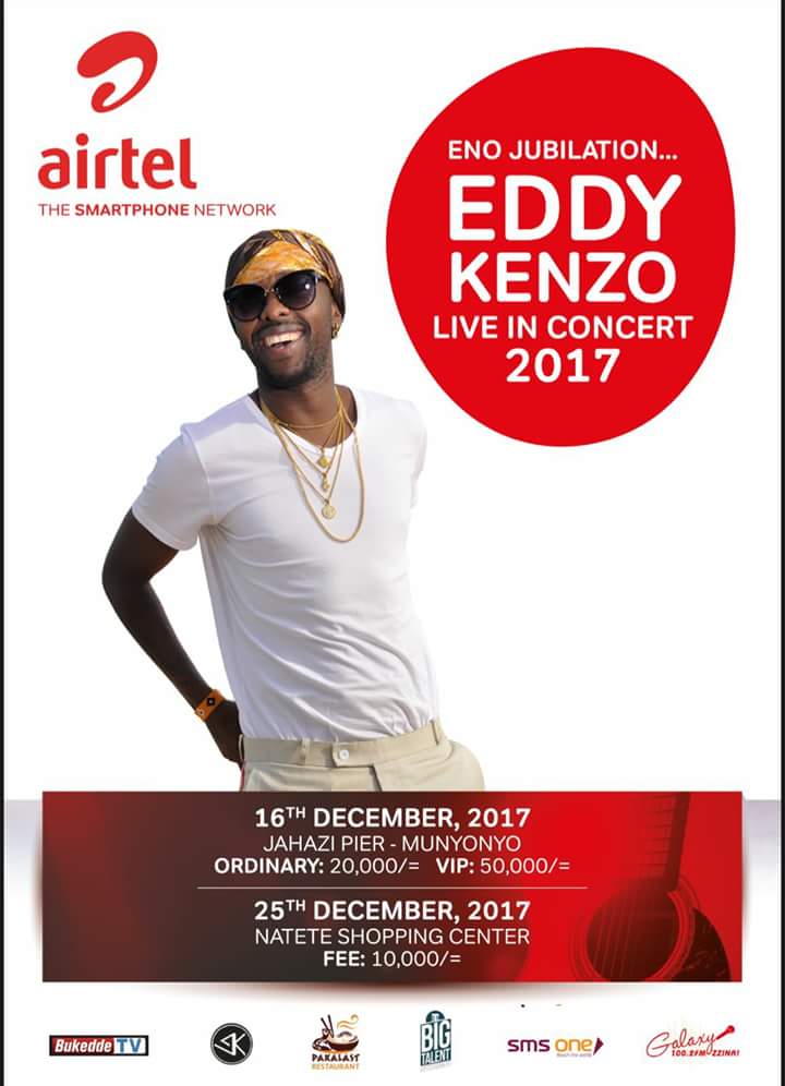 REMAUG1's tweet photo. Ladies and Gentlemen here is the concert that u shouldn't miss out, come 16 December..Jahazi pier @eddykenzoficial Live as we sum up 2017, it's gonna be massive as usual coz you never disappoint 🎤🎤🎤🎤 https://t.co/8OwLJgiFUJ