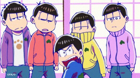 おそ松さん 公式アカウント Pa Twitter 第10話まであと1日 おそ松さん 第10話 カラ松とブラザー ほかは 12月4日 月 深夜1時35分よりテレビ東京 テレビ愛知にて放送です 6つ子たちのこの表情は おそ松さん