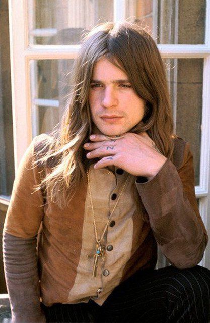 Happy birthday to Ozzy Osbourne. Photo by Mick Rock, 1974. 