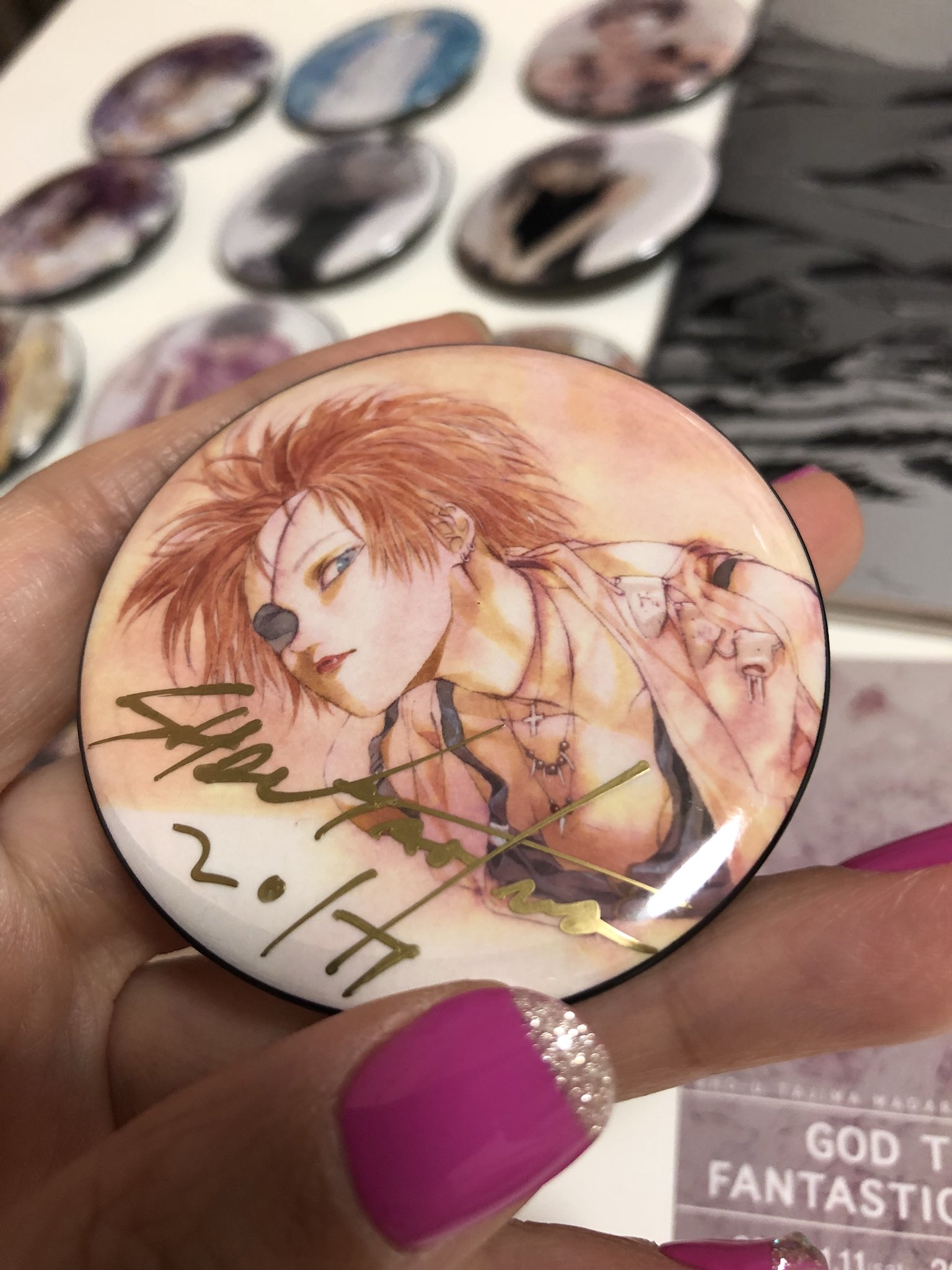 真作】【美品】Mr.（ミスター）「ハッとして！Good」【直筆サイン