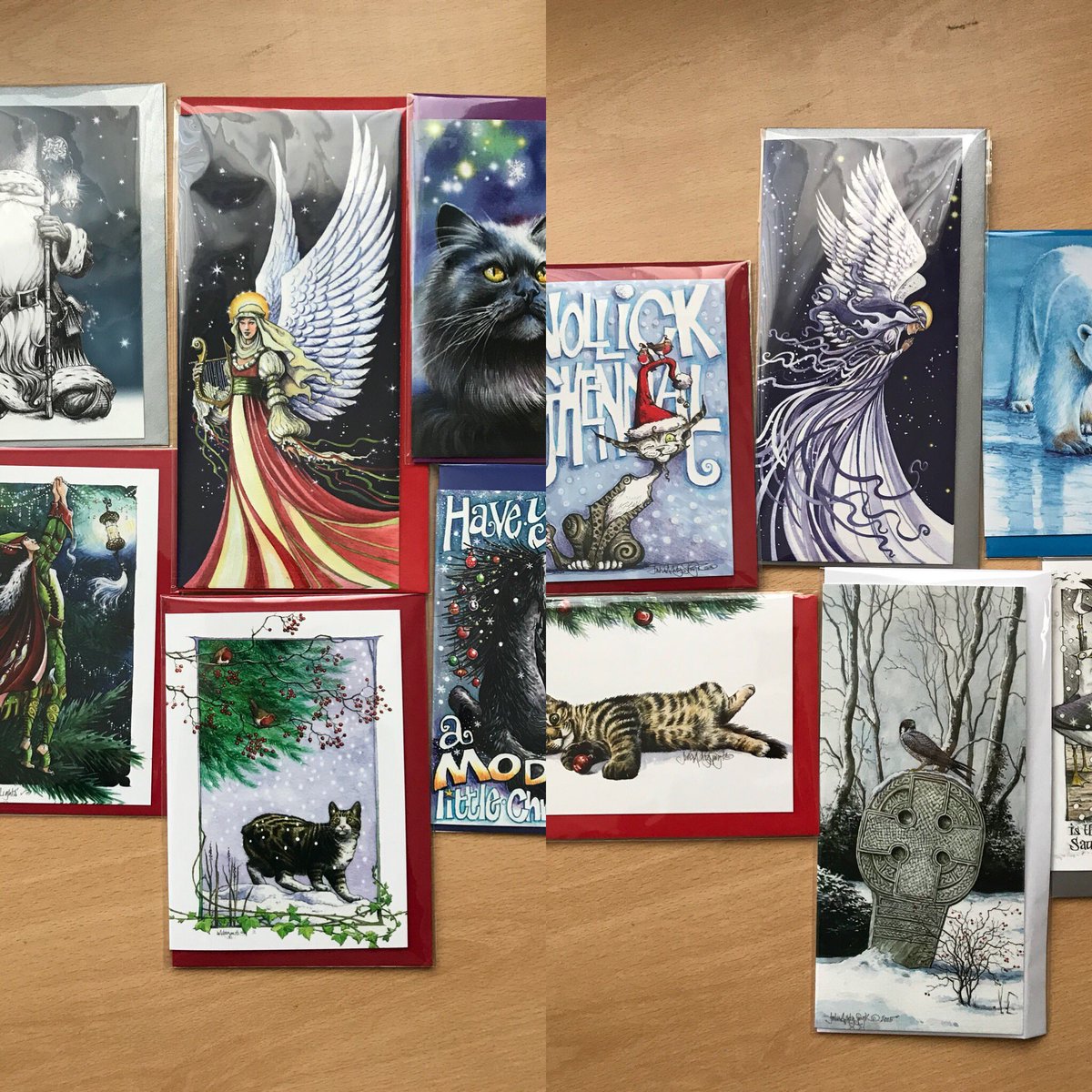 Jane Hall on Twitter "Head to the Manx Art Directory page for a chance to win these lovely Christmas cards by Julia Ashby Smyth
