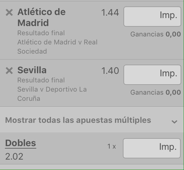 ZaraPicks's tweet photo. Estos han sido los pasos que hemos seguimos en el reto de 5€—50€. Salvo el Atletico contra la Real, no sufrimos en ninguno😊 https://t.co/sgRfF78gUH