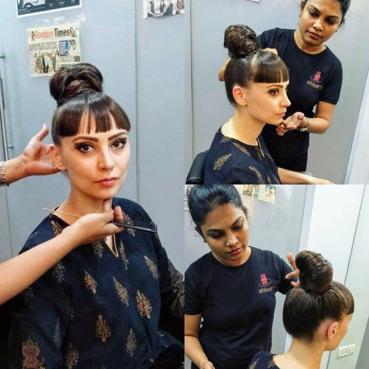 Shiva S Salon On Twitter Happysunday Hair Styling Makeup By