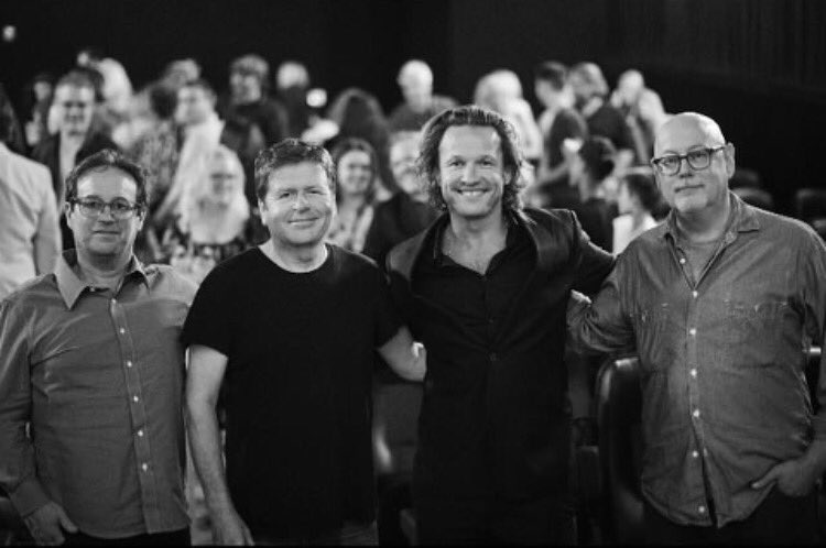 RealSimonWest's tweet photo. It’s a pleasure to work with so many talented people. Take inspiration from your fellow colleagues. #GunShy staring @antoniobanderas, @OlyaKurylenko &amp; @yesmarkvalley https://t.co/rOhMJjRBVW