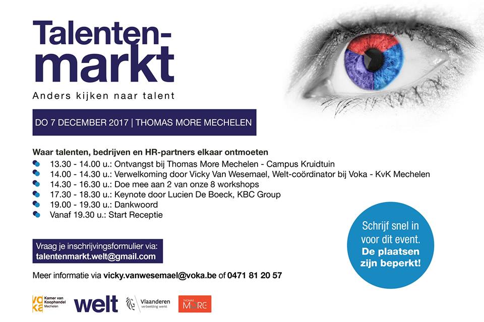 JobfactoryTM's tweet image. Deze donderdag 7 december zal de Job Factory van @WeAreOfficeMgt aanwezig zijn op de Talentenmarkt van @VokaKvKMechelen! 
Inschrijven kan nog via docs.google.com/forms/d/e/1FAI…