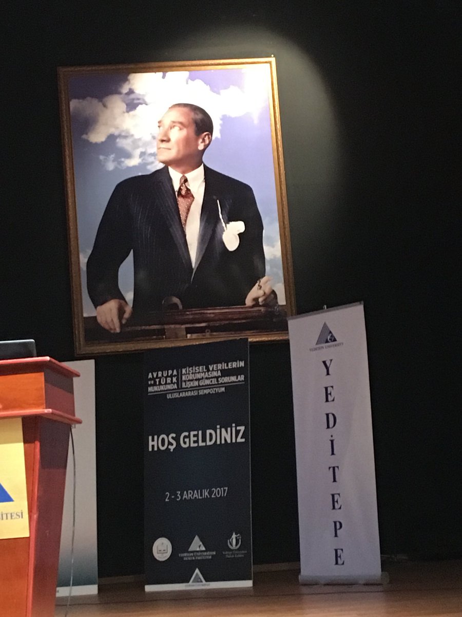 cigdemaongun's tweet image. Discussing @ actuel problems of #personaldataprotectionsummit on 3rd of December 17
I am talking about #healthdataprotection