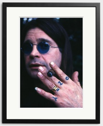 Happy Birthday to Ozzy Osbourne - photographed by Stephen Stickler in 1994.  