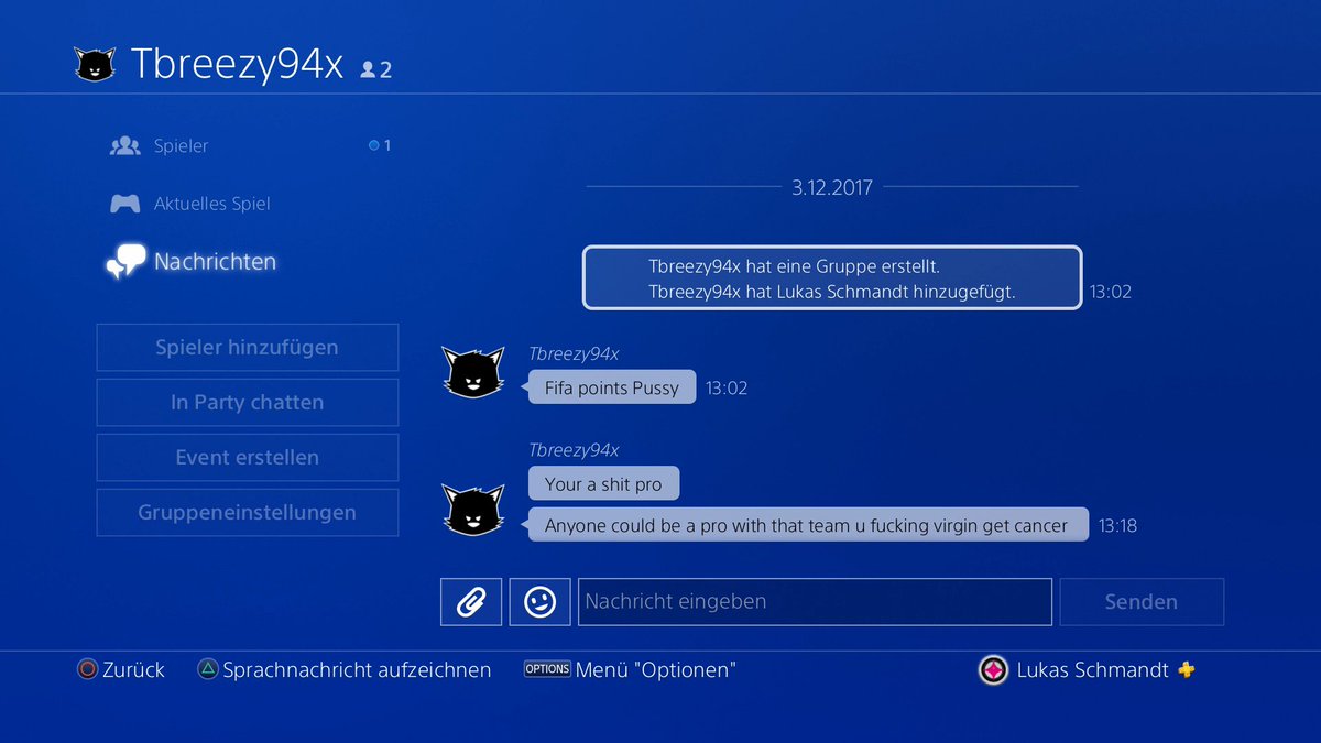 idealz_fifa's tweet photo. When you play your first game for today and it is a close game against a maybe elite 3 player. Then these messages were sent while the game..

This community is so sad... :( https://t.co/EiCTqv6ATk