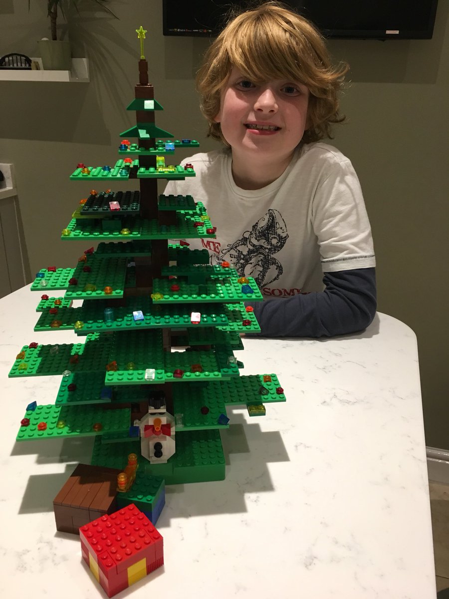 Inspired by Mr Guiness and LEGO Masters, Sam from 5H at Birkenhead School got in the creative Xmas mood. <a href="/BirkenheadSchl/">Birkenhead School</a> <a href="/LEGO_Group/">LEGO</a>