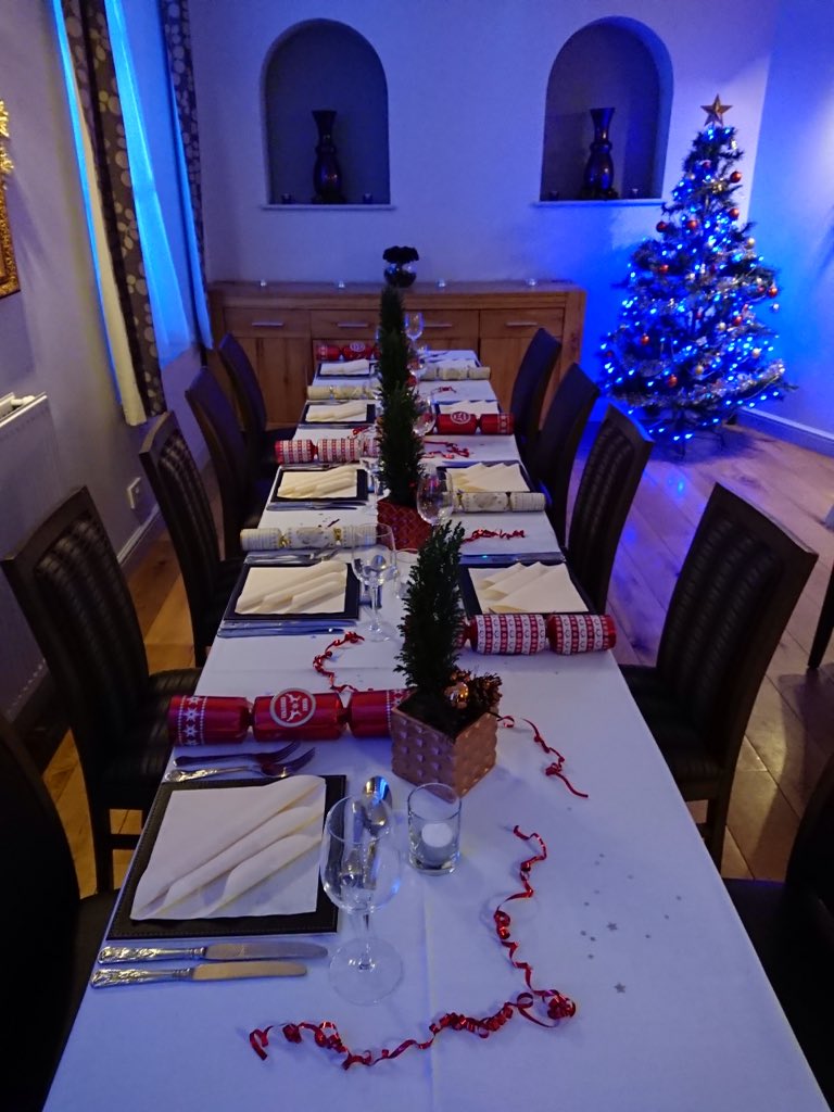 Carraiges is all set for our Christmas menu that's running all through December.