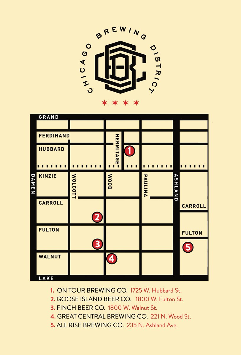 #SundayFunday in Chicago's Brewing District! The FREE holiday taproom trolley from our friends <a href="/TheBarrelRun/">The Barrel Run</a> runs Sundays in December from 2-5pm. Come on by! <a href="/GCBrewingCo/">Great Central Brewing Company</a> <a href="/GooseIsland/">Goose Island Beer Co.</a> <a href="/ontourbeer/">On Tour Brewing Co.</a> <a href="/AllRiseBrewing/">All Rise Brewing</a> <a href="/FinchBeer/">Finch Beer Co.</a> #gcbc #chicagobrewingdistrict #craftbeer #holidayseason