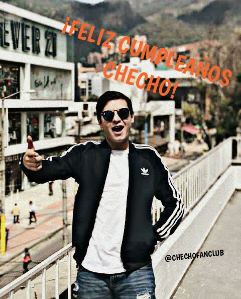 ChechoFanClub's tweet photo. ¡Te amamoooos! 💕 ¡Feliz cumpleaños bebé! 🎂🎊🎁🎉🎈 @ChechoRod https://t.co/fMbJD09bqo