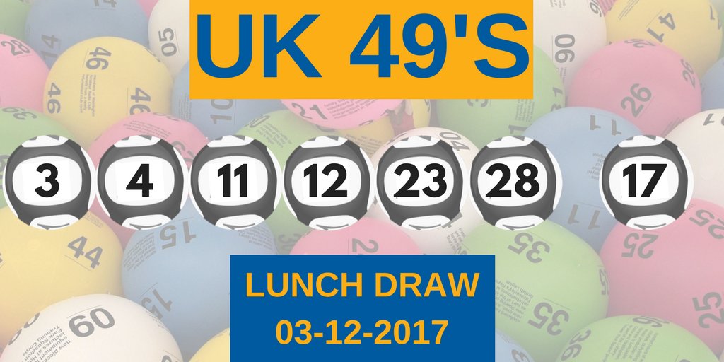 TabSouthAfrica's tweet photo. Hey guys!!! It's time to check out those UK49s tickets...Maybe you struck it big with the Lunch Draw #UK49s #BWNumbers #BIGWINNERALERT https://t.co/krscc3V4eh