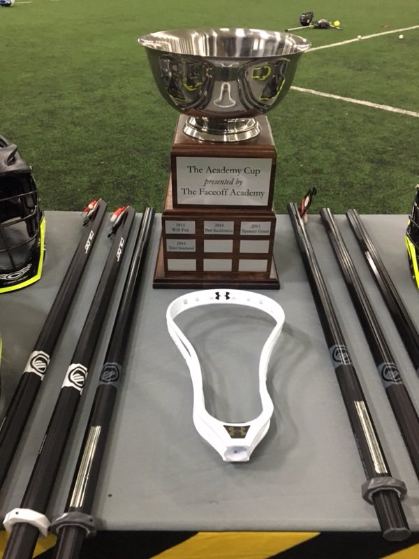 MontclairStLax's tweet photo. Coach Schambach, aka the Original FOGO, checking in from the @Faceoff_Academy National Showcase. Best of luck to all! #RollState #FOANS17 https://t.co/xlNpoddloY