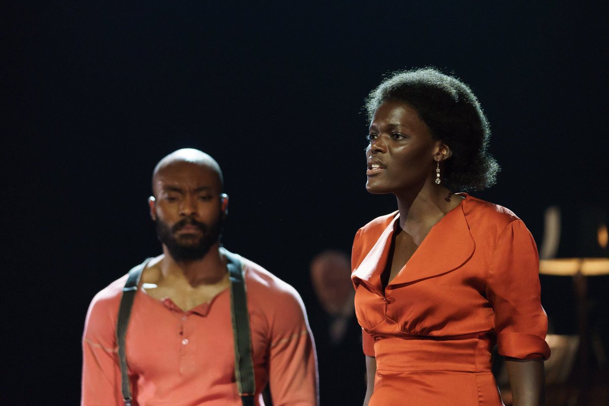 oldvictheatre's tweet photo. Best of luck to all the nominees at tonight’s #ESTheatreAwards, especially #OVLear’s Glenda Jackson and #NCGirl’s @sheila_atim! 🤞 https://t.co/cHGXS1DPWm