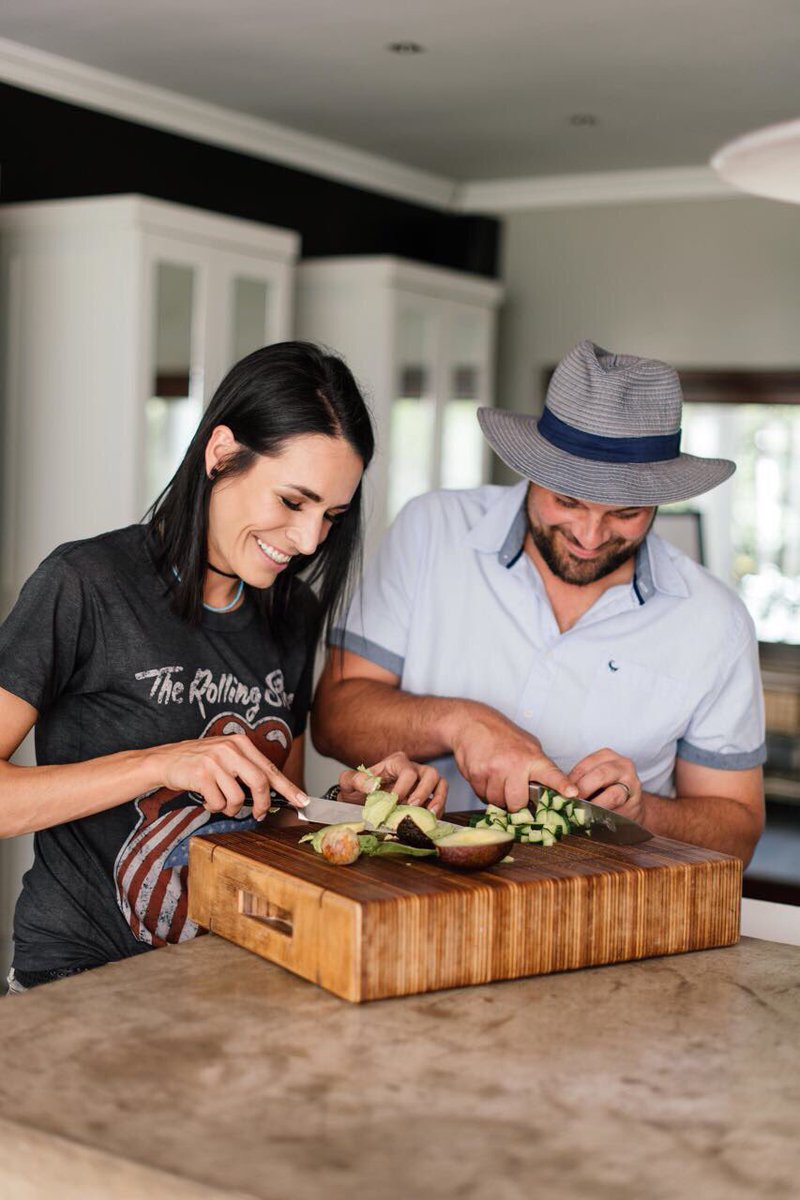 JamandiBekker's tweet photo. Ready to fight for our place in the final! Up against the best today! #mkrsa @mnettv #lekkerbekkers https://t.co/QbKlBe2rxr