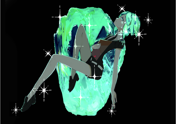 フォスフォフィライトのtwitterイラスト検索結果 古い順