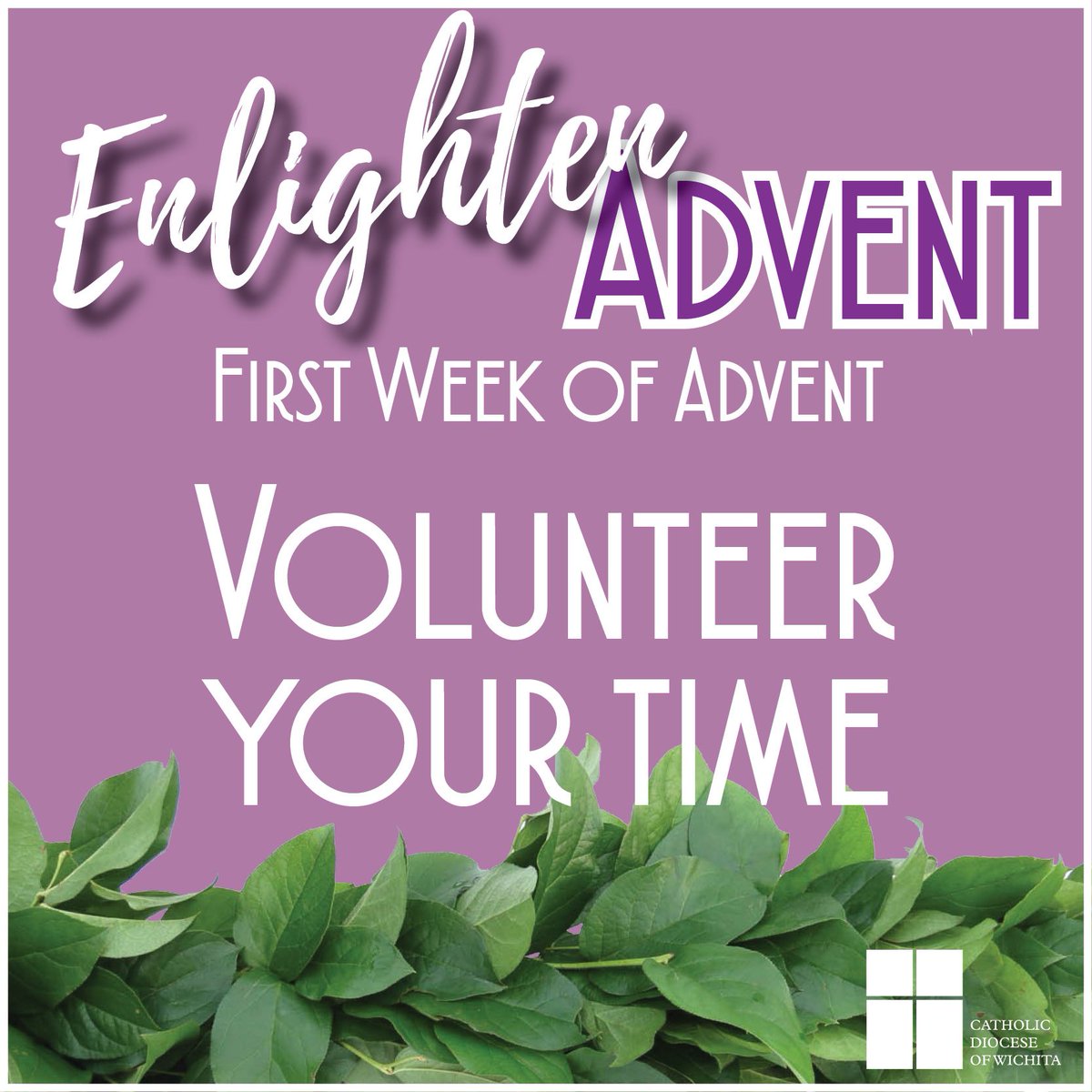 WichitaDiocese's tweet photo. Advent starts today! Help your parish in a new way or serve food at The Lord’s Diner. Spend time as a family serving others. https://t.co/rUj97gwMwP