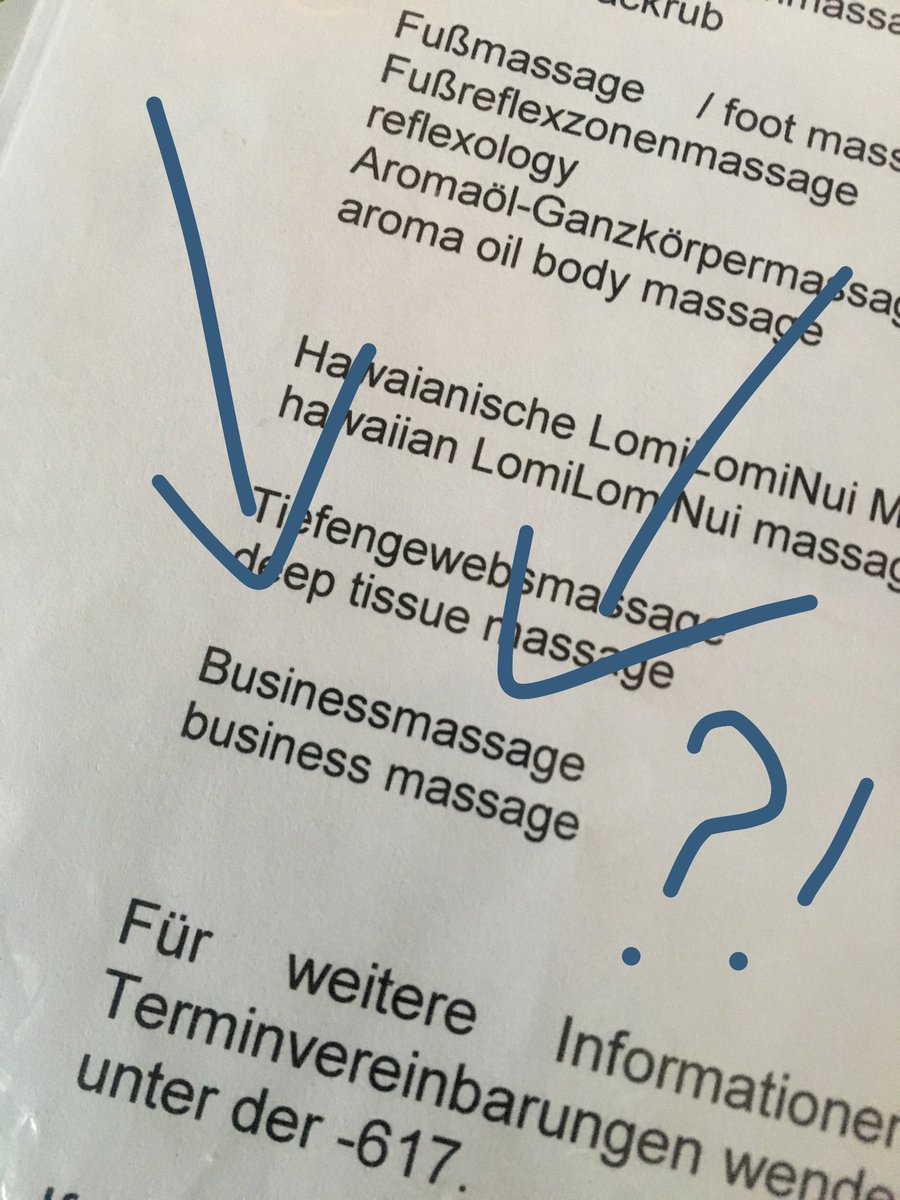 MelanieCmusic's tweet photo. What’s a business massage?! 🙊 https://t.co/RY305L79eV