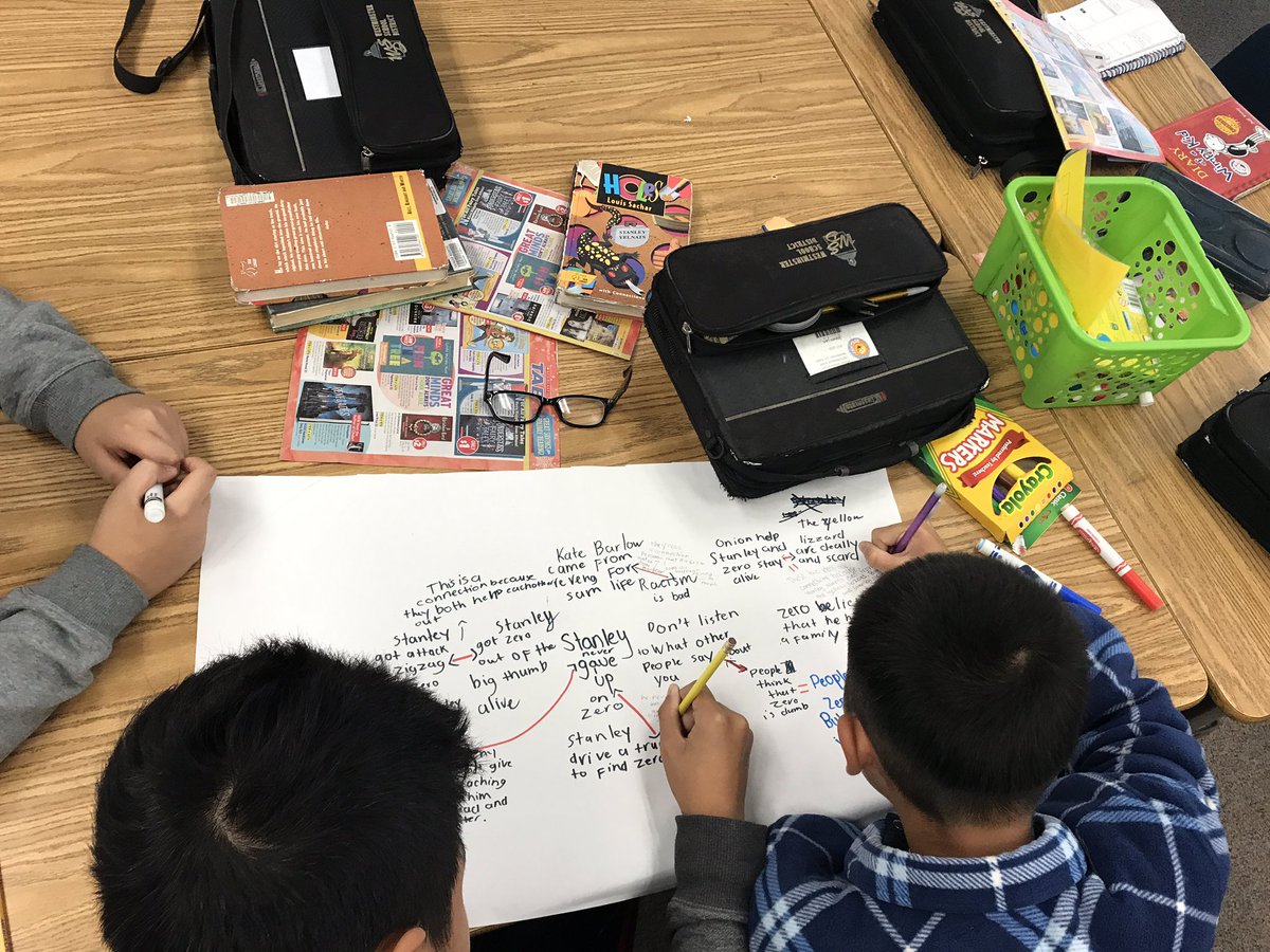 waters_anna's tweet image. Analyzing text connections and digging deep into #Holes #VisibleThinking #generatesortconnectelaborate @Warner_Wildcats
