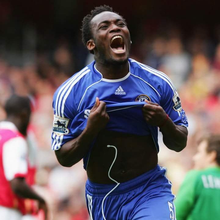 Happy birthday to former Chelsea, Real Madrid and AC Milan midfielder Michael Essien international 