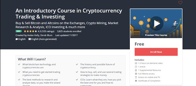 Best udemy cryptocurrency course apollo crypto coin
