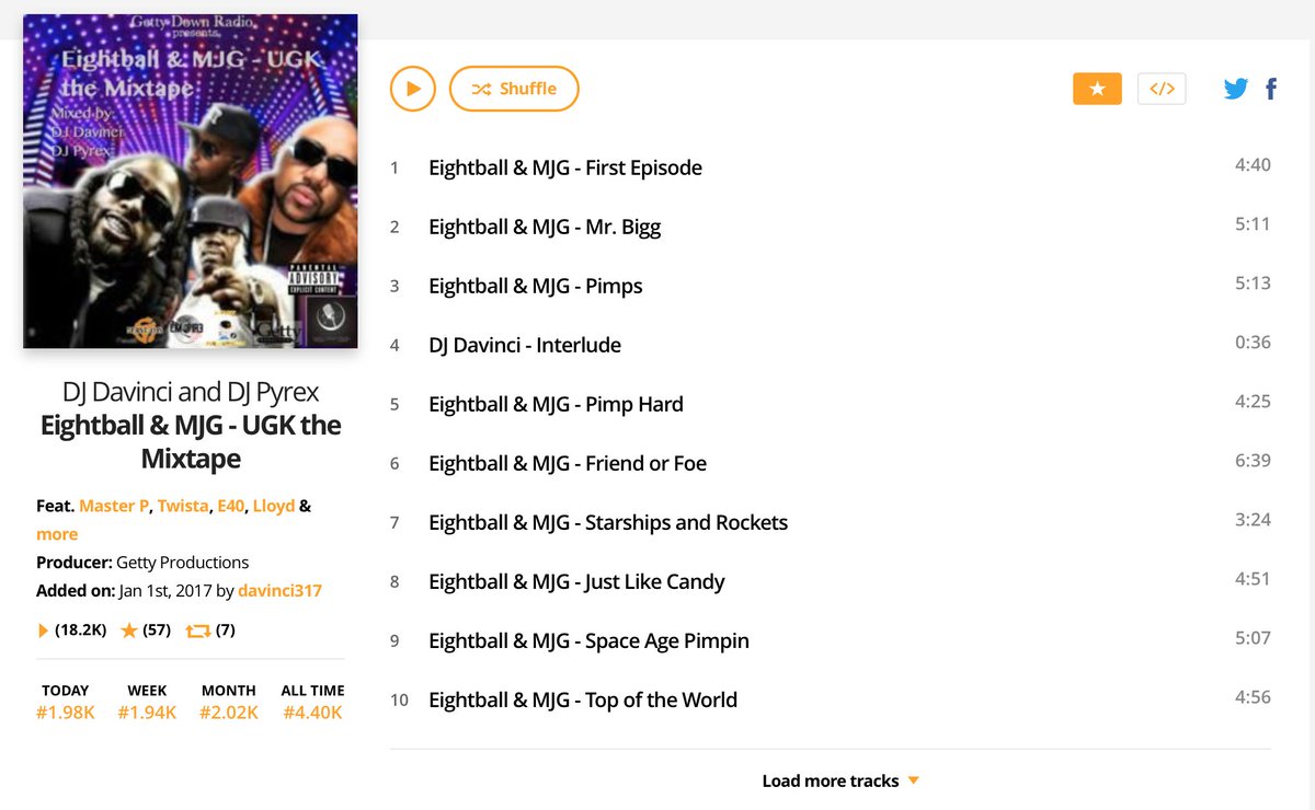 Davinci317's tweet photo. Go check out the All @DAREAL_8ball @pimptypemjg @BunBTrillOG @TheRealPimpC 19k spins on @audiomack #RealHipHop #Legends #host #mixed @davinci317 @djpyrex #GDRNation #PyrexApproved https://t.co/x07KVLaQwh #EmpireDJs #NerveDJs https://t.co/383cEK9jtJ https://t.co/dSWFb368SC