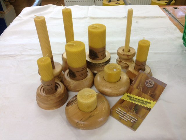 With a honey-like aroma and warm, amber glow, these pure beeswax candles based in stunning turned wood candle holders make the perfect Christmas gift for people who love their home. Available at the Kinvara Christmas Market!