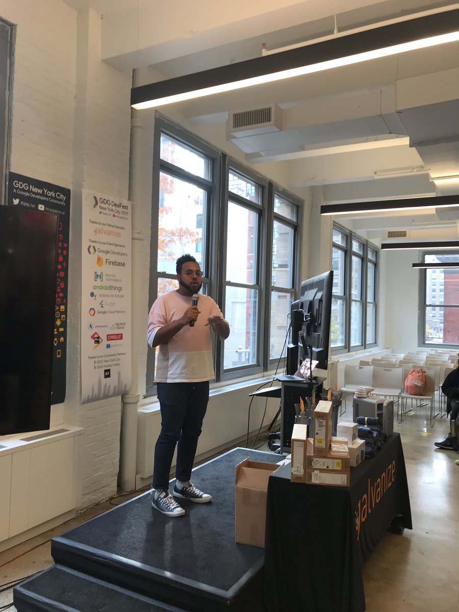 devfestnyc's tweet photo. #firing it up already. Come on ignite the fire. #Firethon #DevFestNYC @gdg @gdg_nyc https://t.co/fo5zJfPHcd