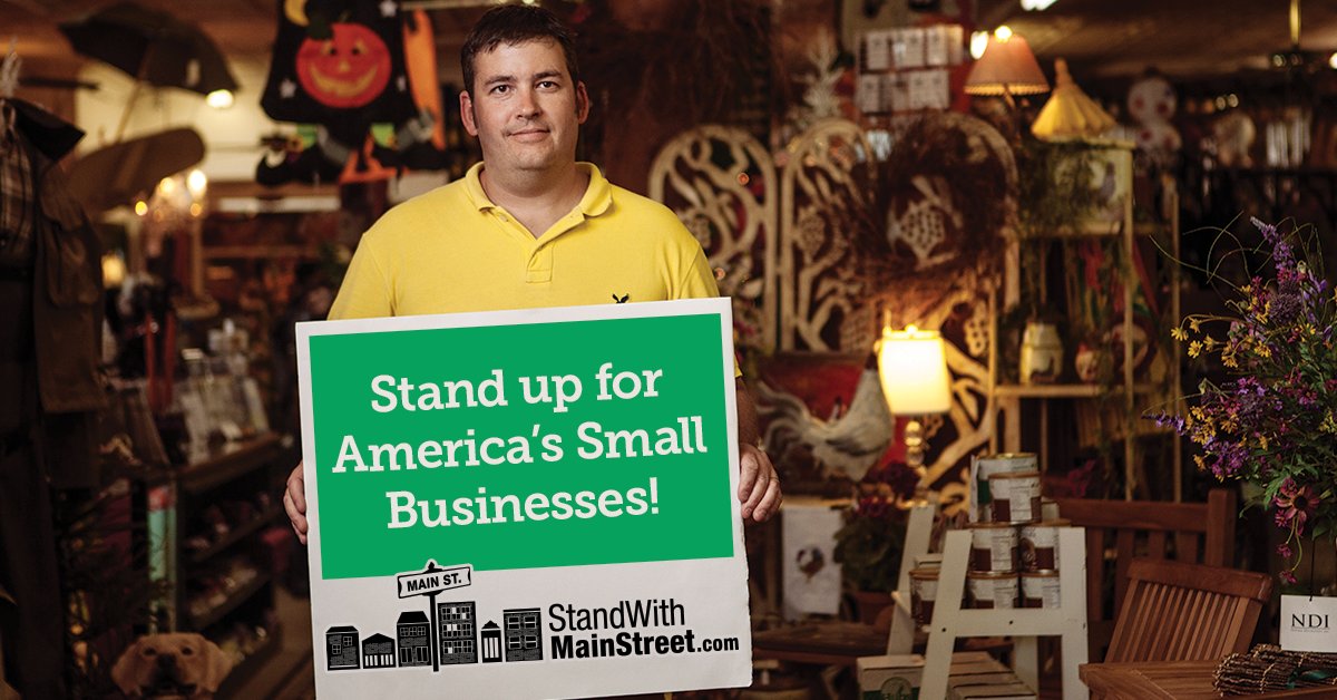 StandWithMainSt's tweet image. From #taxes, to victories on e-fairness and swipe fees, to keeping an eye on #WallStreet, we stand with our members as a hub for info and advocacy. We’re committed to keeping you informed and fighting for #MainStreet! bit.ly/2Axo3Rl