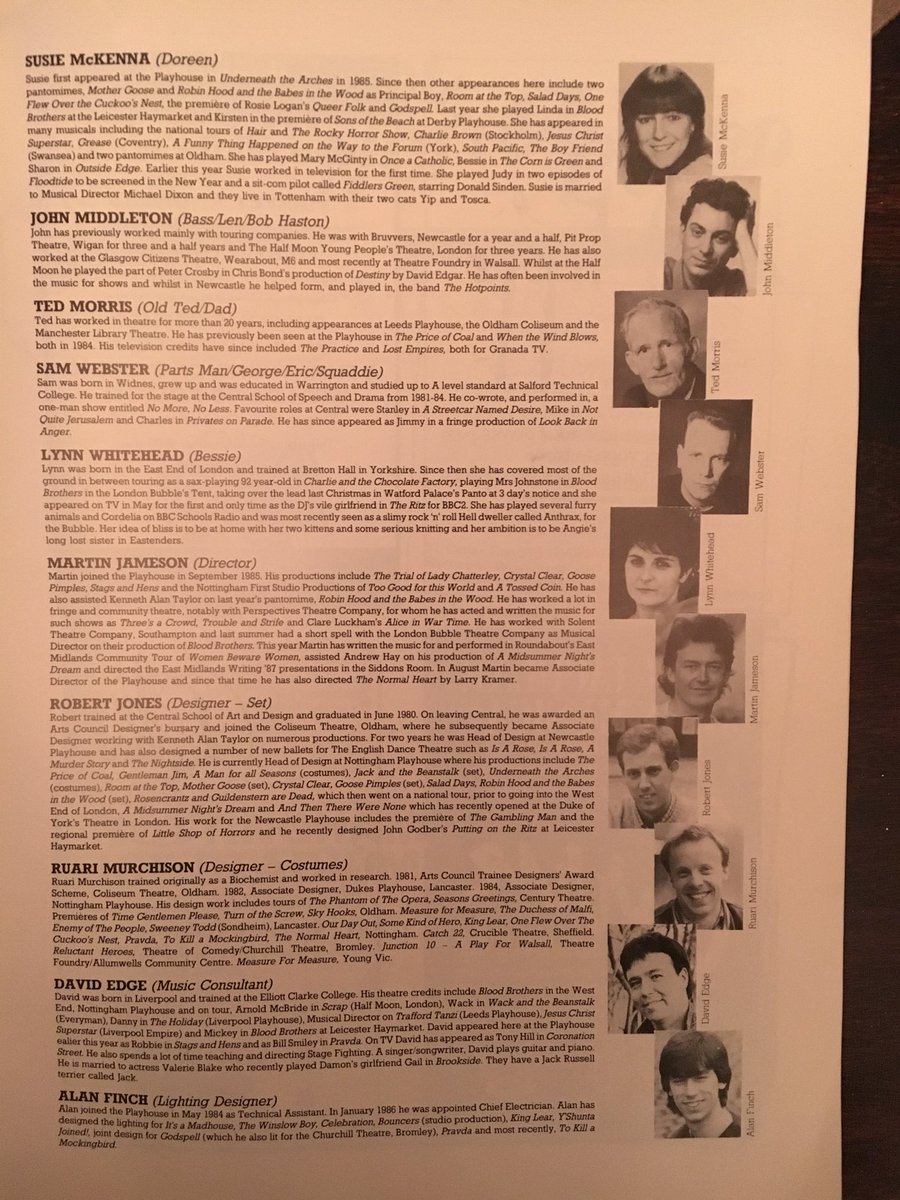 jamhoot's tweet photo. You look young in that pic @john_Middleton_ 😂😂 I was so young I hadn’t even had any head shots done yet!!! #firstprojob #nottinghamplayhouse #nostalgia https://t.co/BPmWGfNyUI